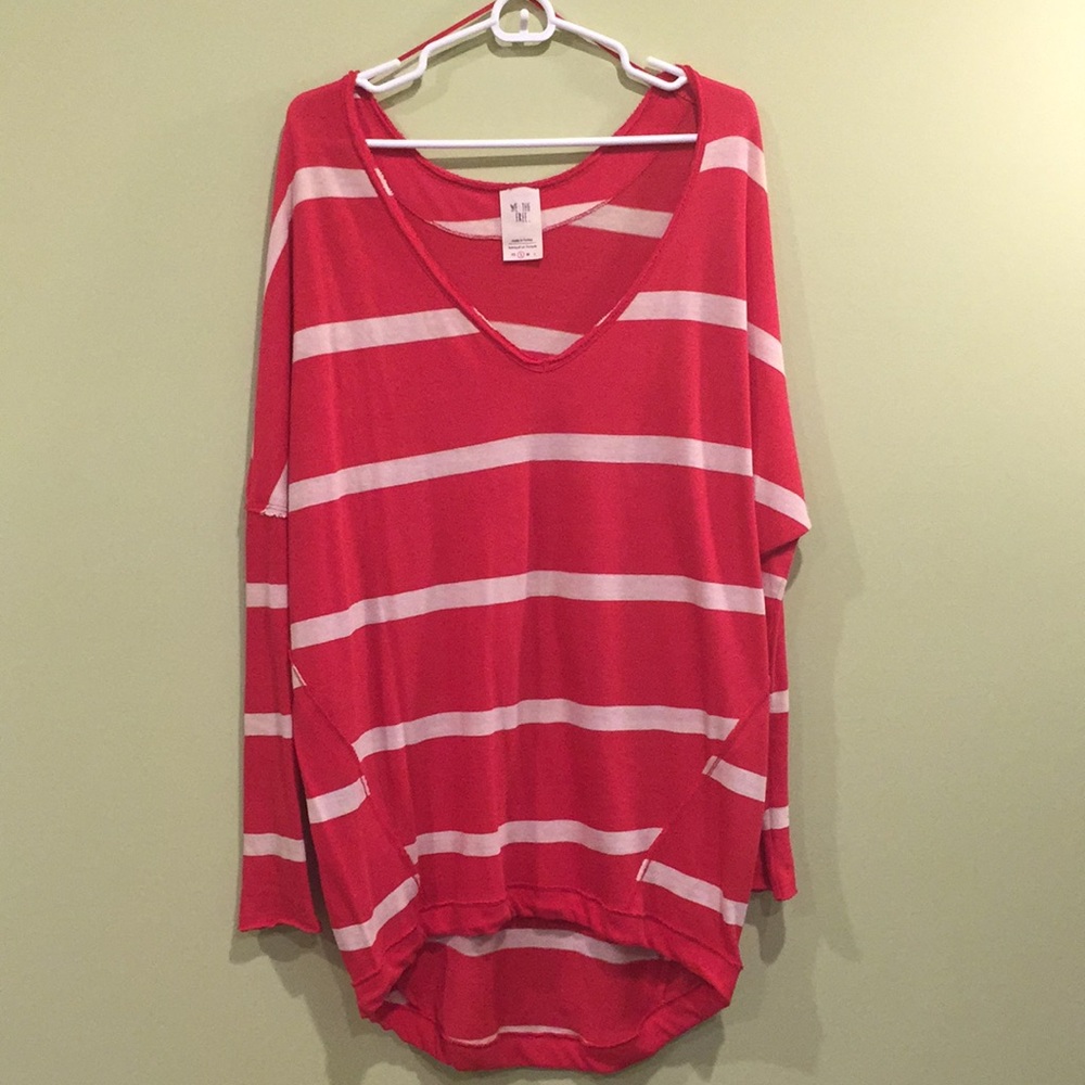 Free People striped tunic